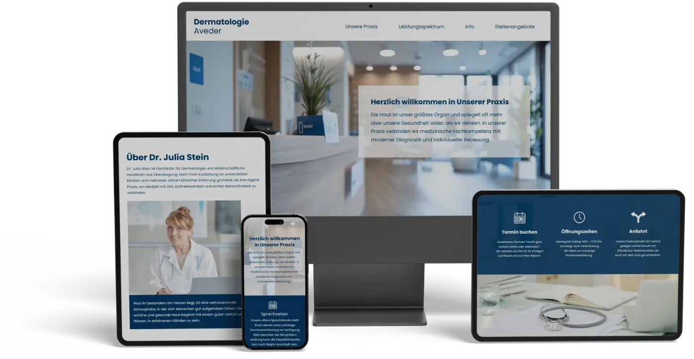 Webdesign für Ärzte und Arztpraxen 2 Header-Arztseite-2