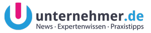 Logo von Unternehmer.de. Hier hat Carina Haferkamp einen Expertenartikel geschrieben
